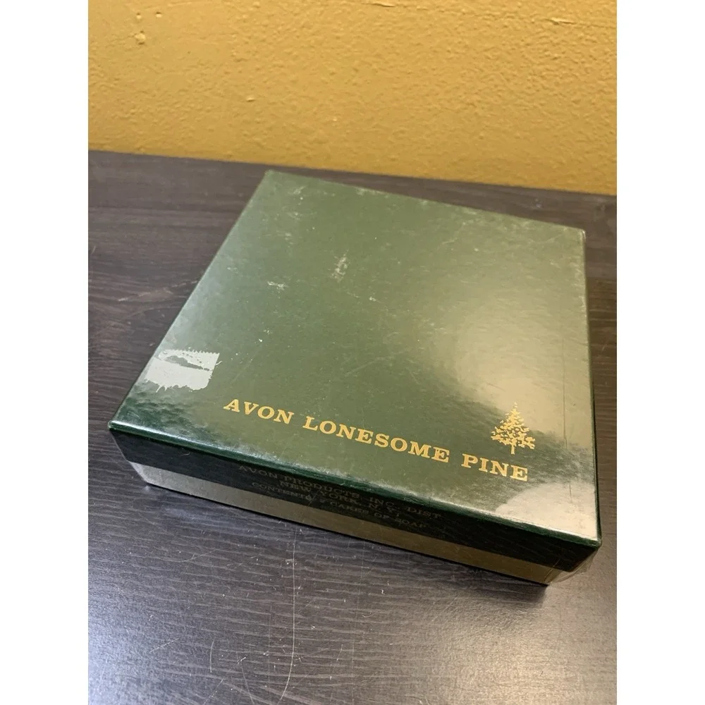 VINTAGE‎ 1966  AVON  LONESOME PINE SOAPS-NEW IN BOX